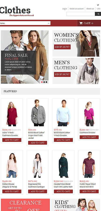 Shopify Themes - GoWebBaby.Com