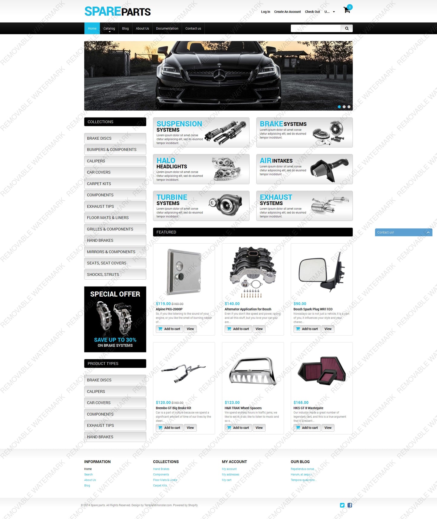 Shopify Themes - GoWebBaby.Com