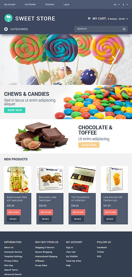 Magento Themes - GoWebBaby.Com