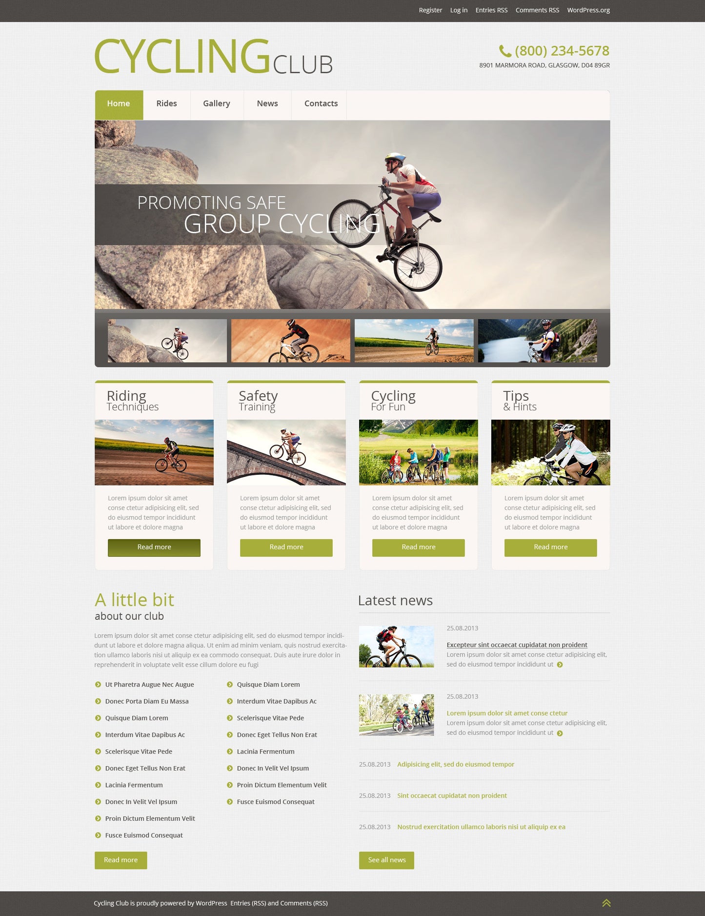 WordPress Themes - GoWebBaby.Com