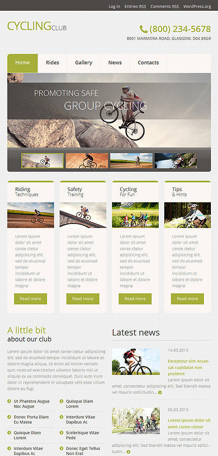 WordPress Themes - GoWebBaby.Com