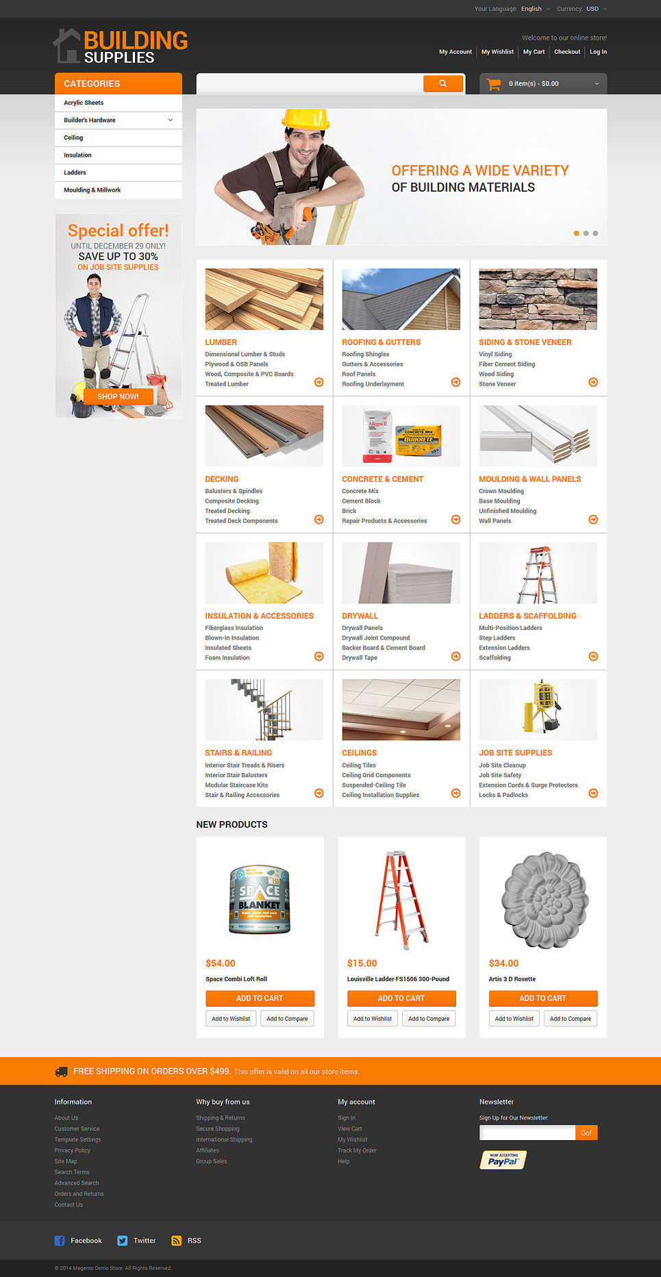 Magento Themes - GoWebBaby.Com
