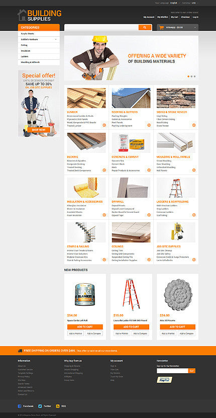 Magento Themes - GoWebBaby.Com