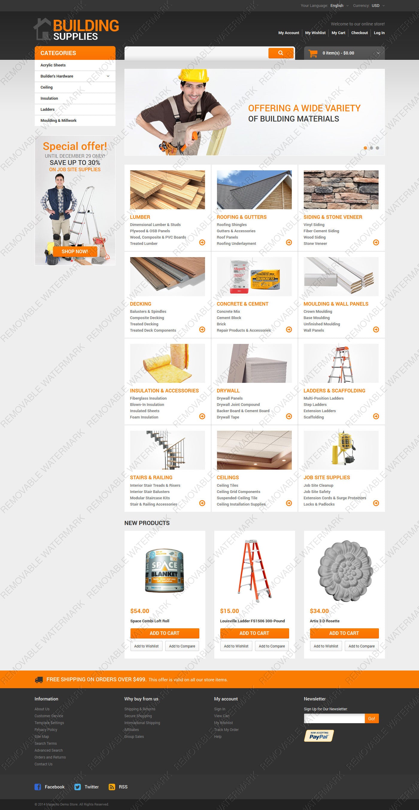 Magento Themes - GoWebBaby.Com