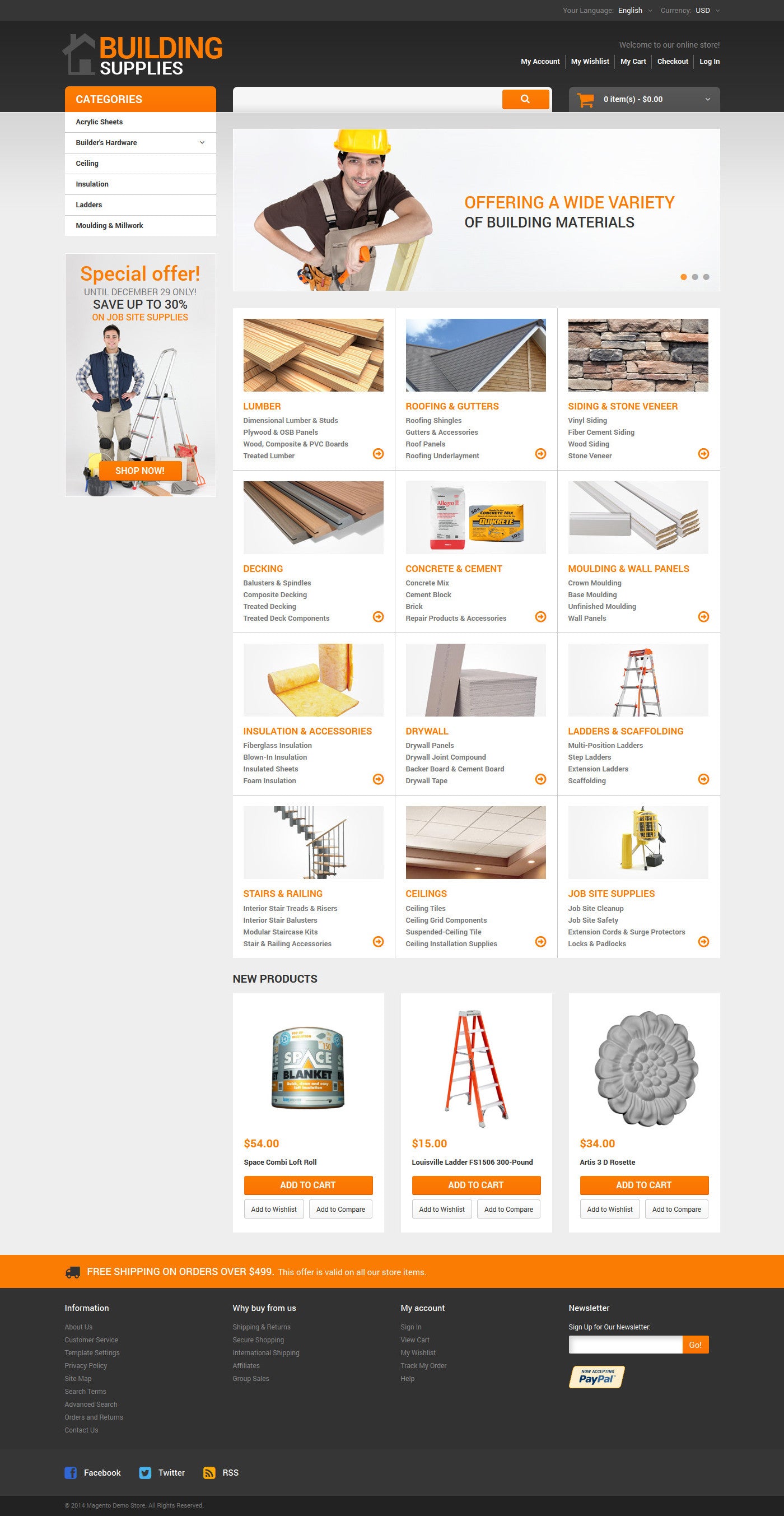 Magento Themes - GoWebBaby.Com