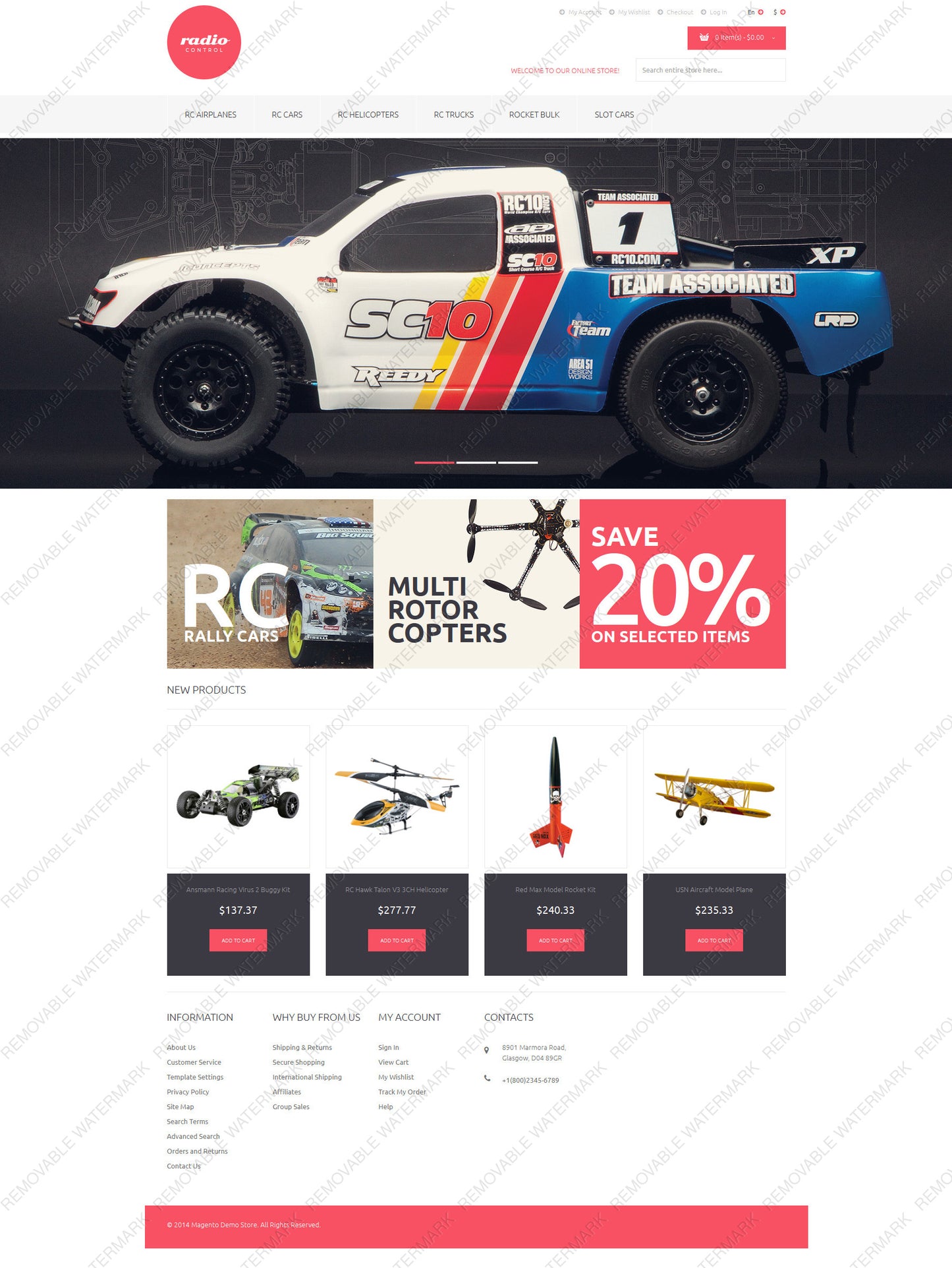 Magento Themes - GoWebBaby.Com