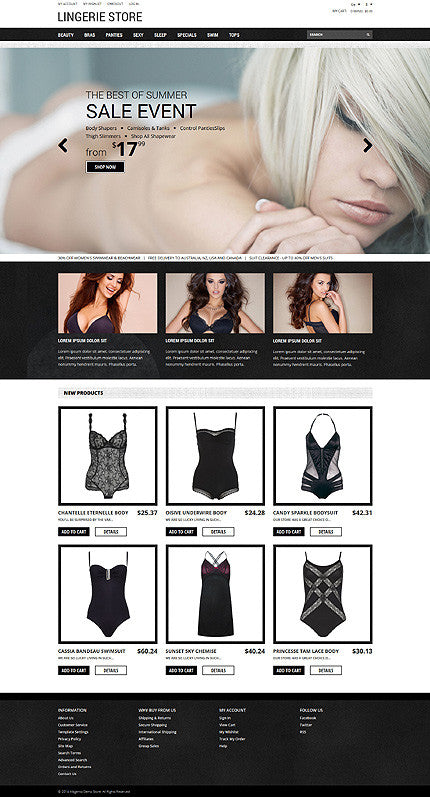 Magento Themes - GoWebBaby.Com