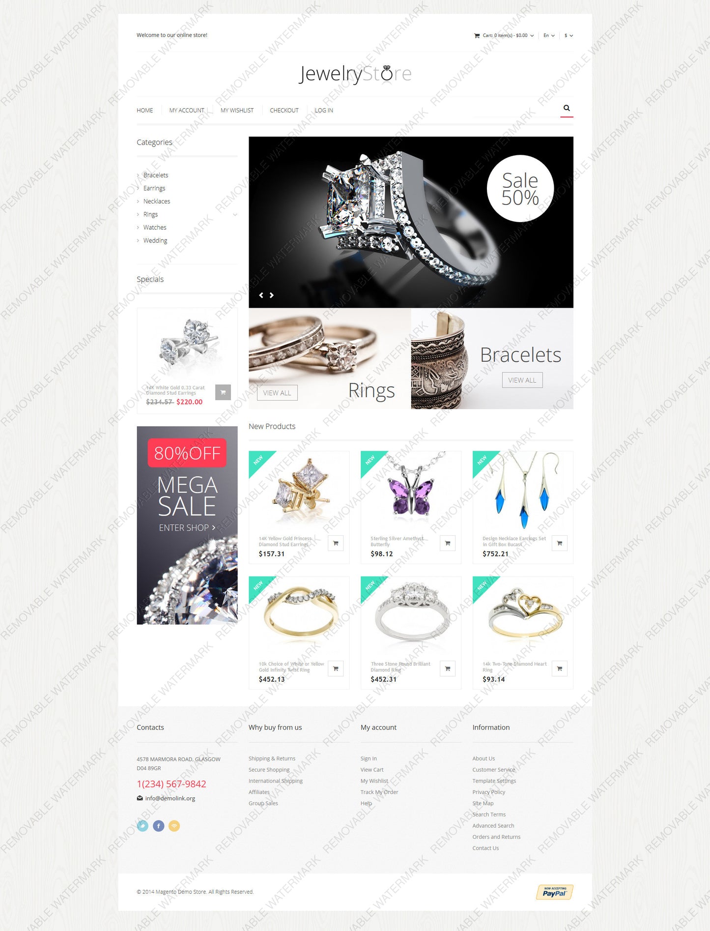 Magento Themes - GoWebBaby.Com