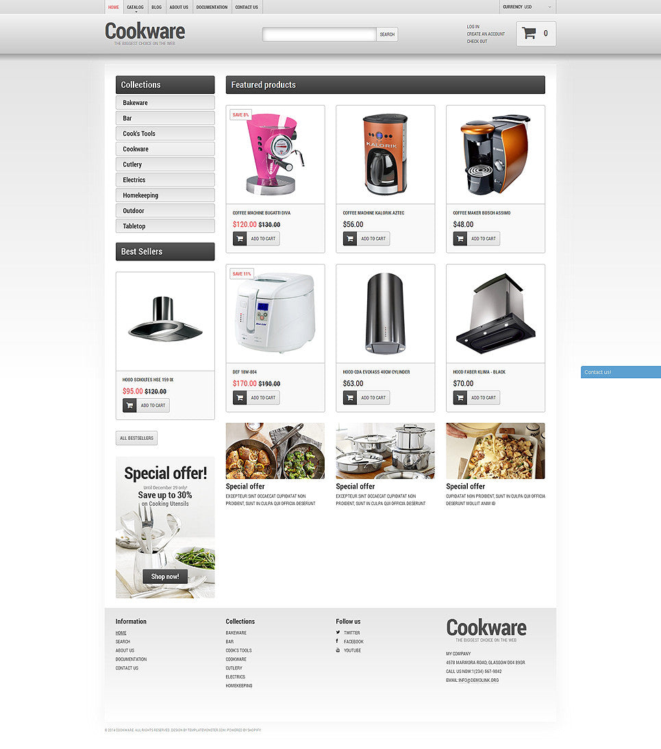 Shopify Themes - GoWebBaby.Com