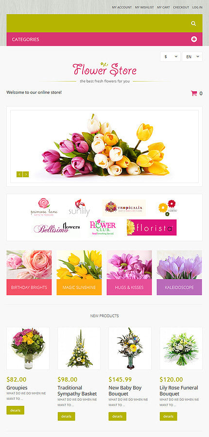 Magento Themes - GoWebBaby.Com