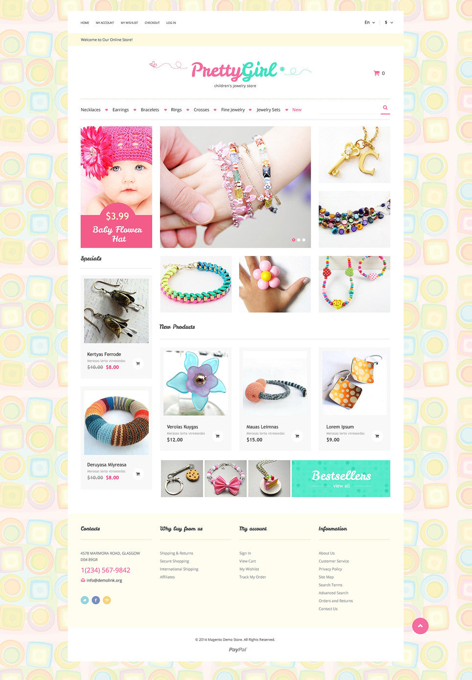 Magento Themes - GoWebBaby.Com