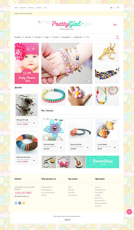 Magento Themes - GoWebBaby.Com