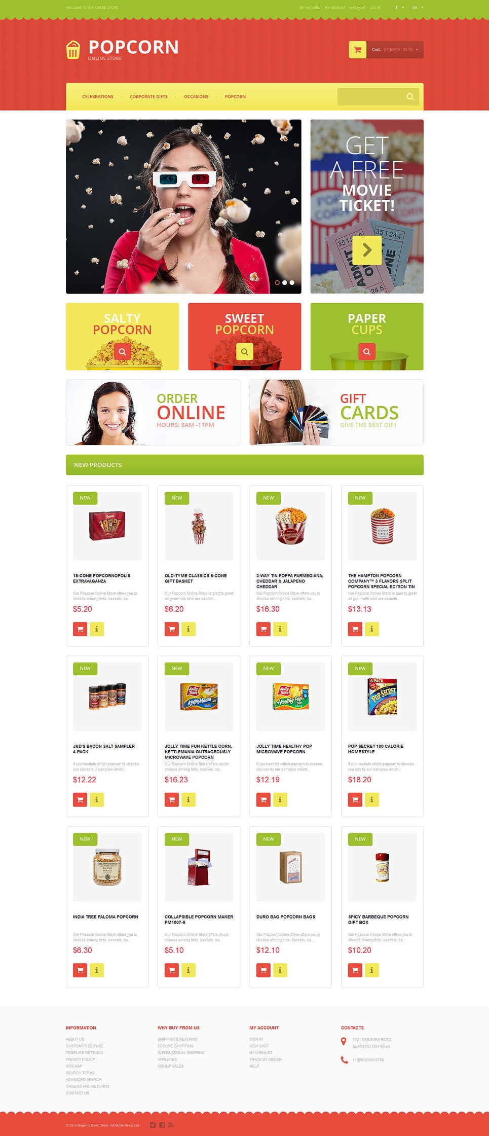 Magento Themes - GoWebBaby.Com