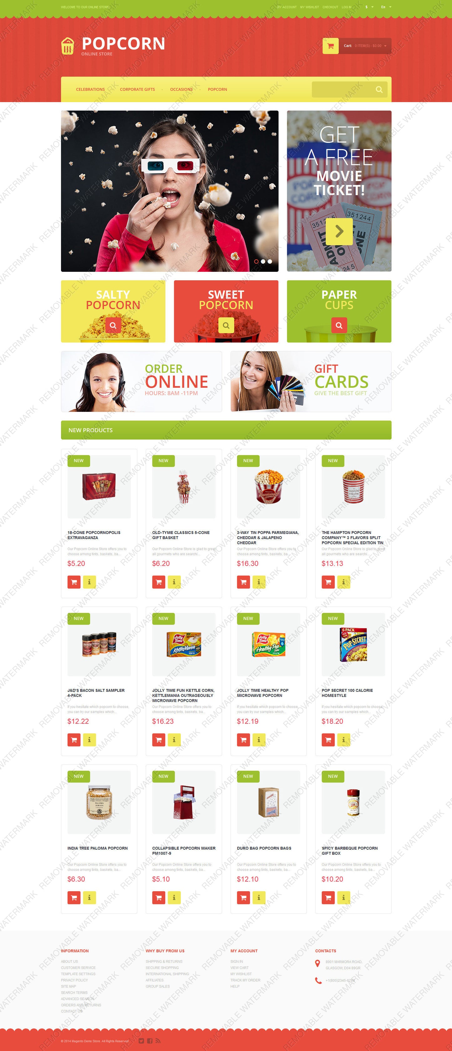 Magento Themes - GoWebBaby.Com