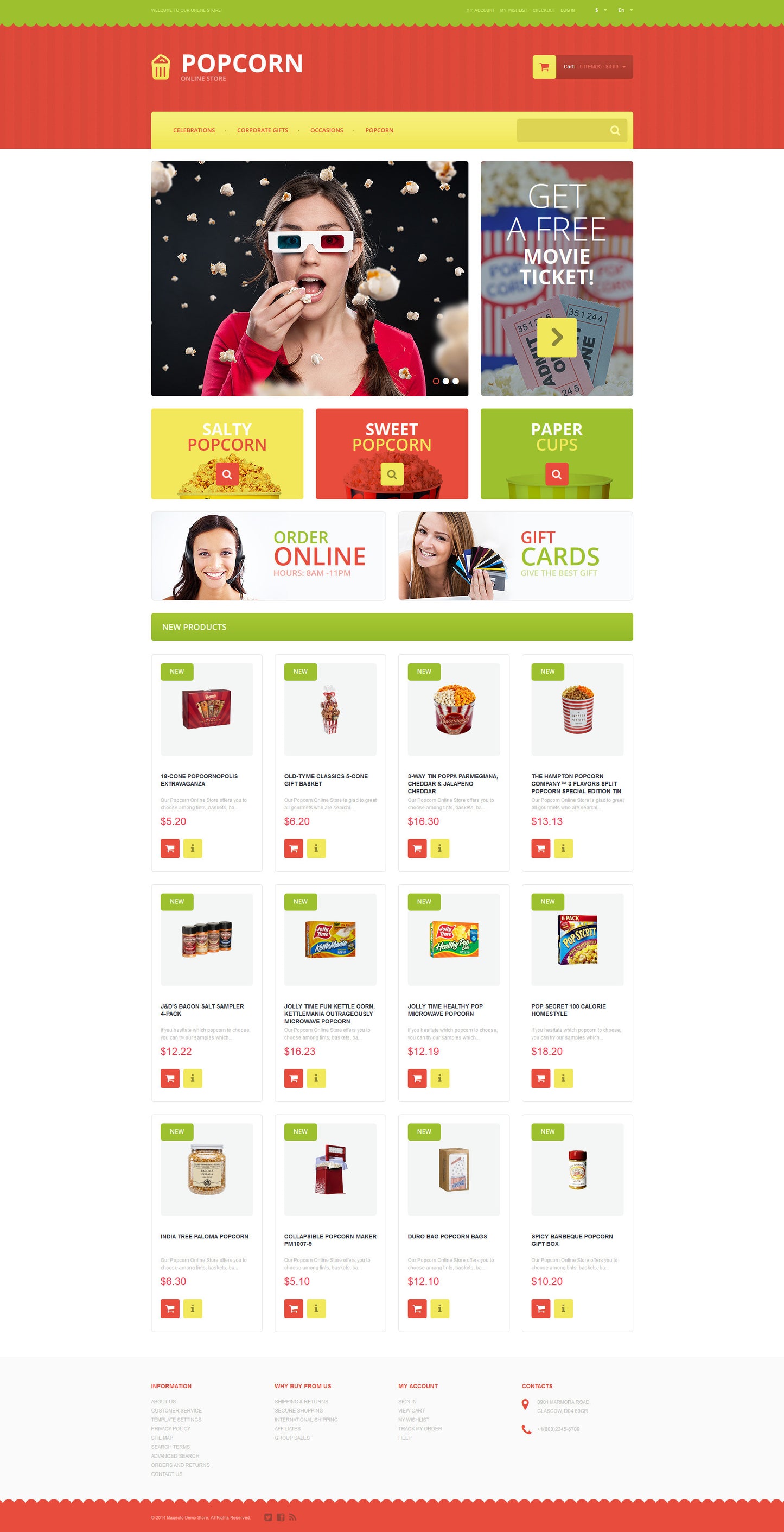 Magento Themes - GoWebBaby.Com