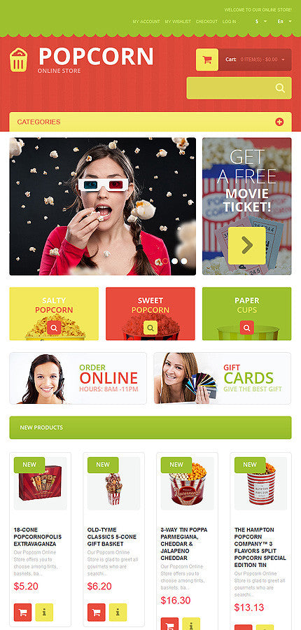 Magento Themes - GoWebBaby.Com