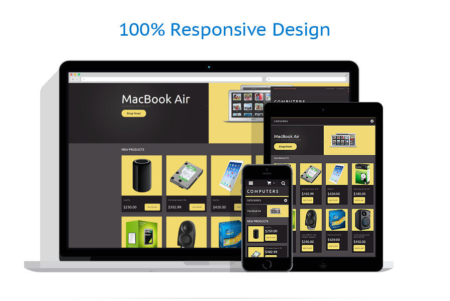 Magento Themes - GoWebBaby.Com
