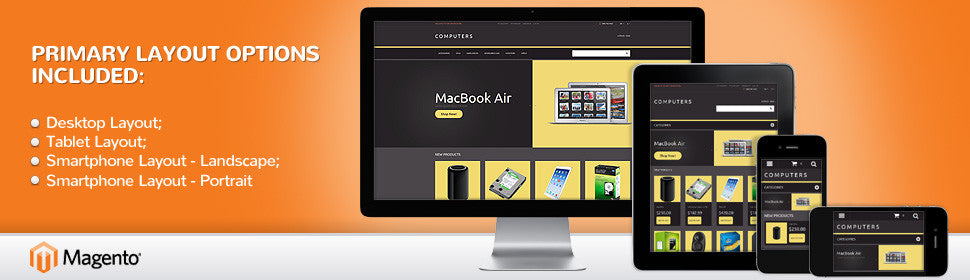 Magento Themes - GoWebBaby.Com