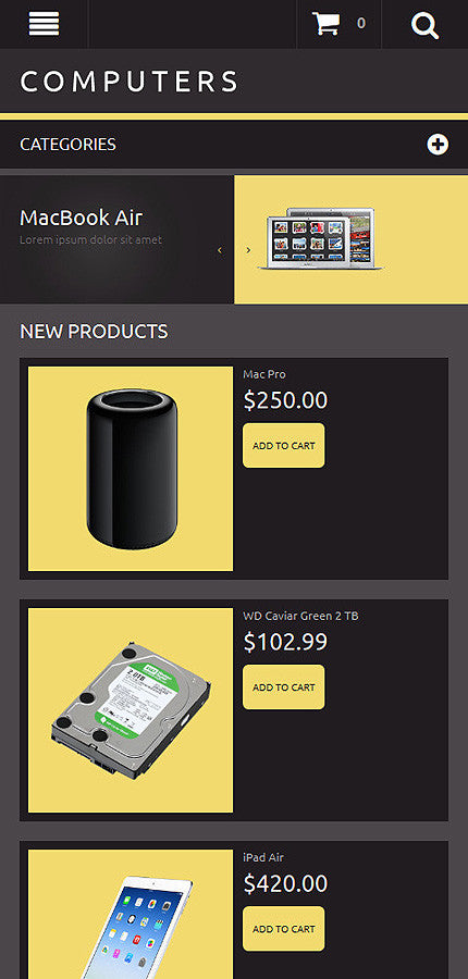 Magento Themes - GoWebBaby.Com