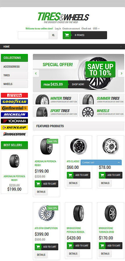 Shopify Themes - GoWebBaby.Com