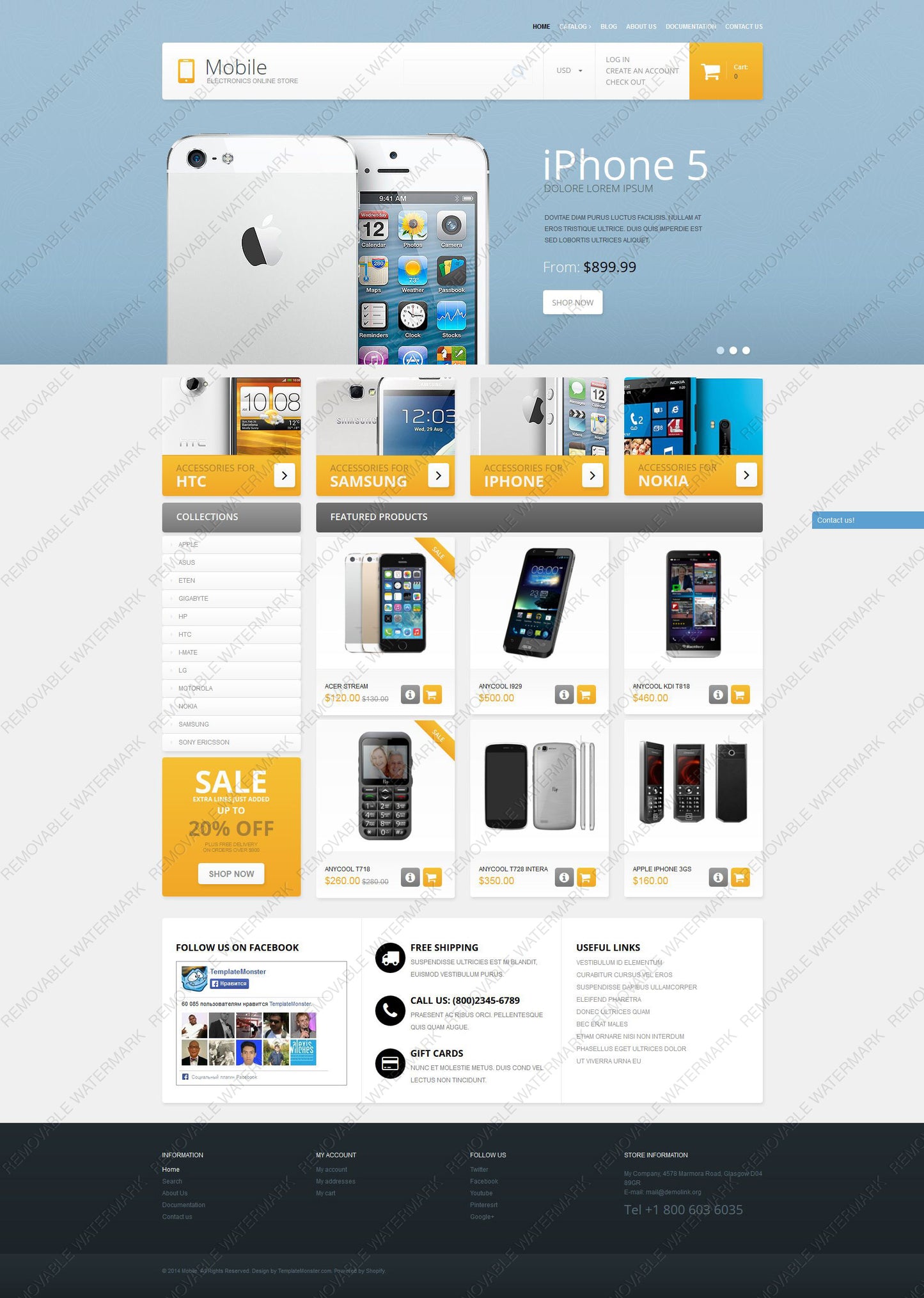 Shopify Themes - GoWebBaby.Com