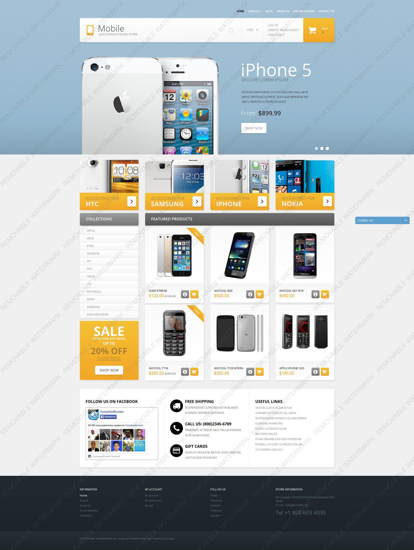 Shopify Themes - GoWebBaby.Com