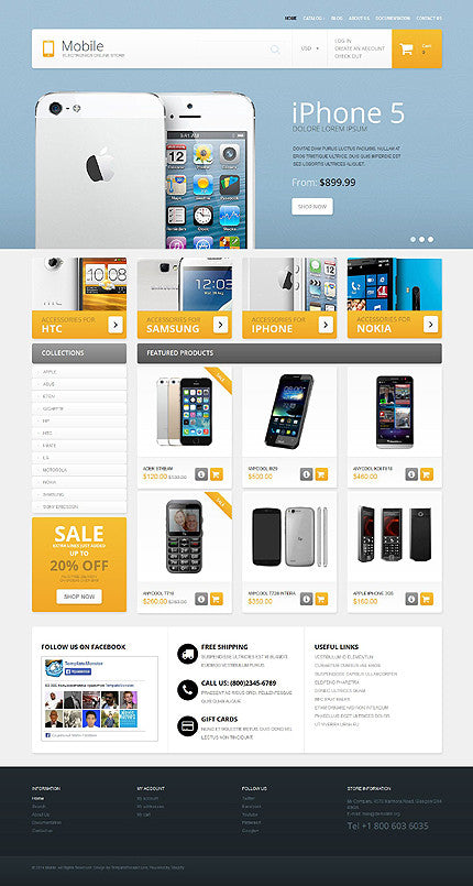 Shopify Themes - GoWebBaby.Com