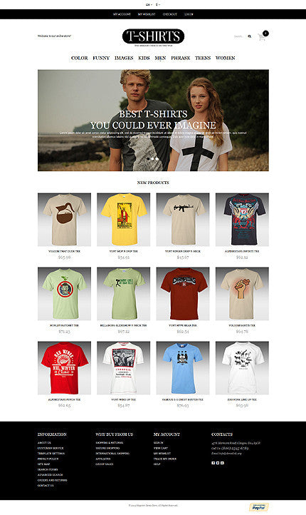 Magento Themes - GoWebBaby.Com