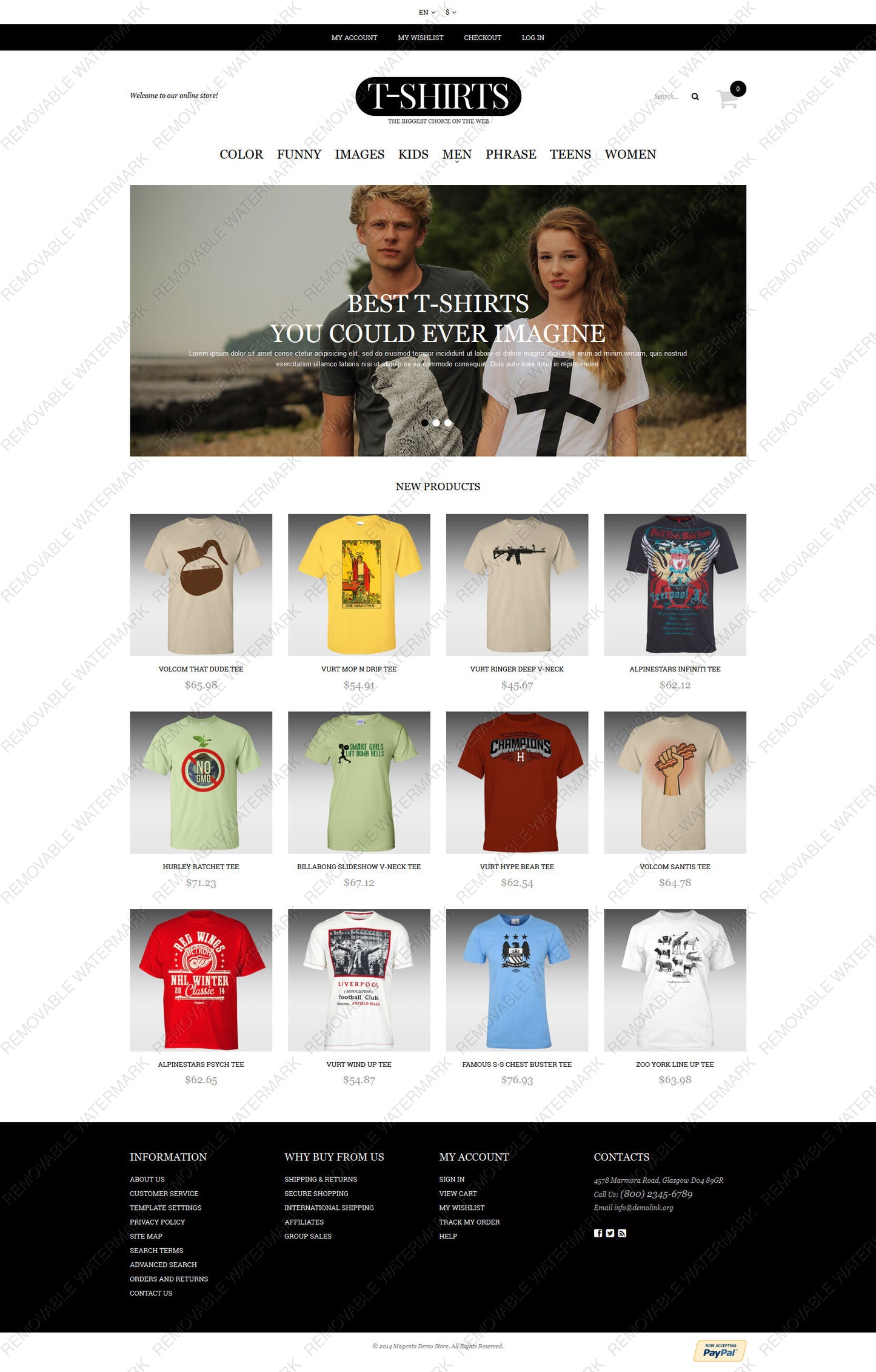Magento Themes - GoWebBaby.Com