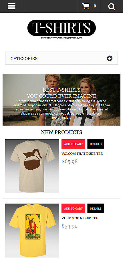 Magento Themes - GoWebBaby.Com