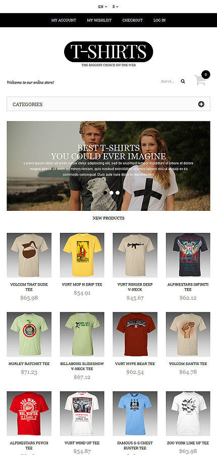 Magento Themes - GoWebBaby.Com