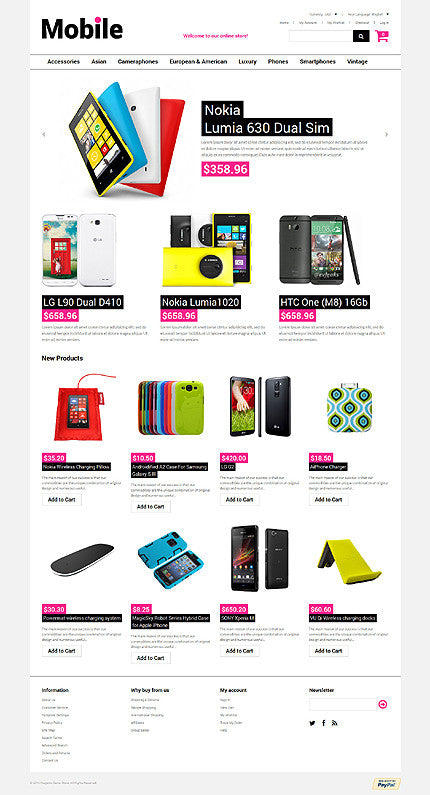 Magento Themes - GoWebBaby.Com