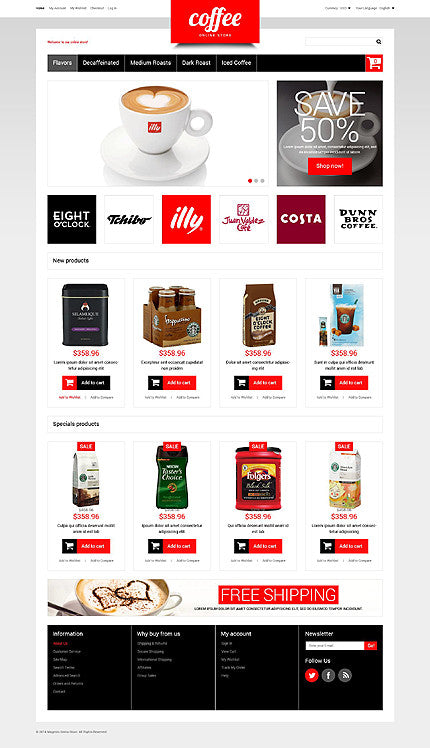 Magento Themes - GoWebBaby.Com