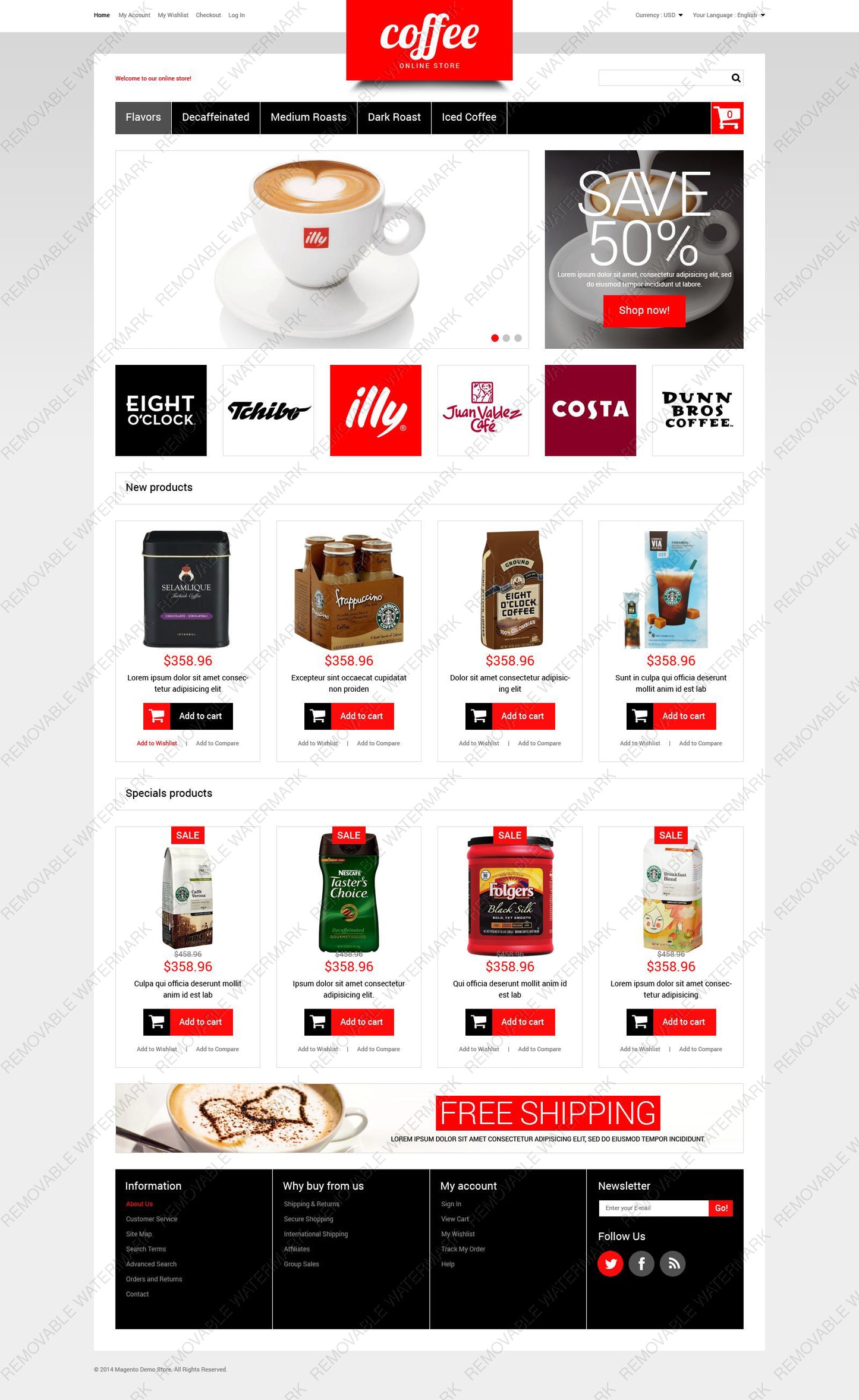 Magento Themes - GoWebBaby.Com