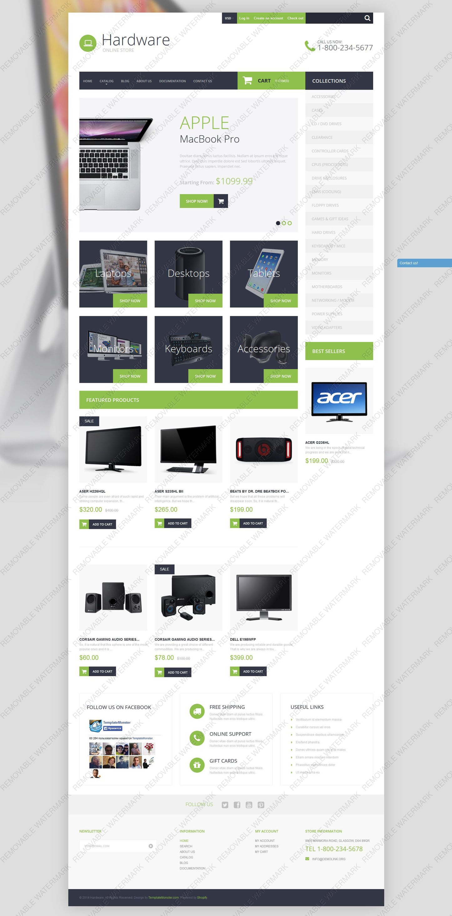 Shopify Themes - GoWebBaby.Com