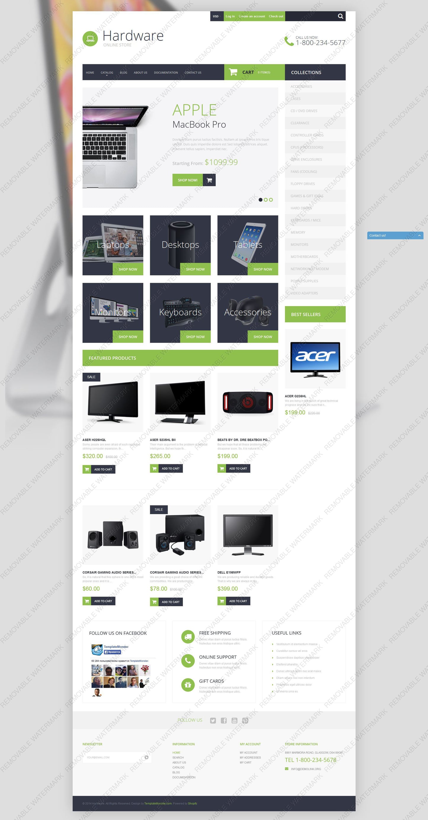Shopify Themes - GoWebBaby.Com