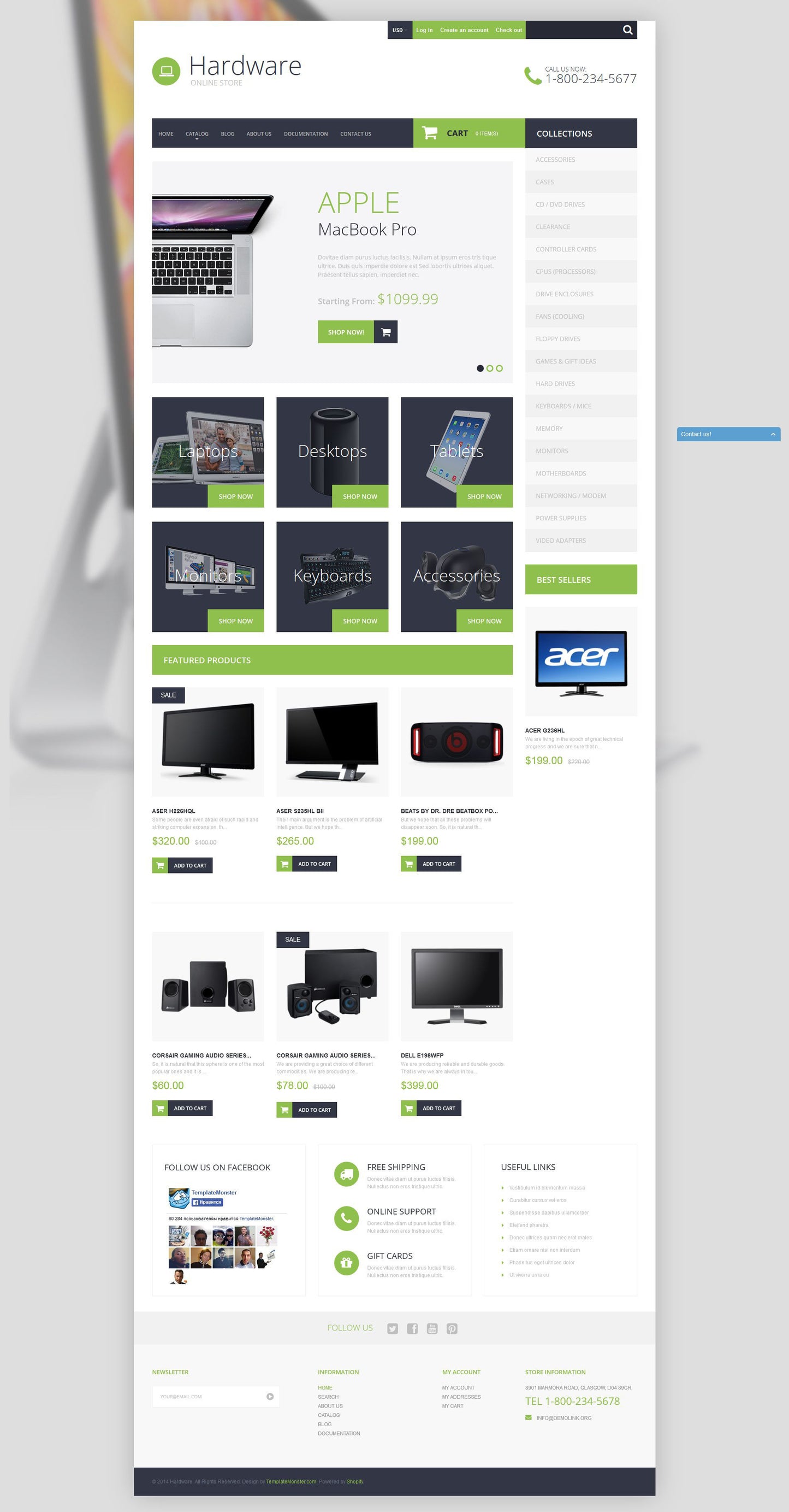 Shopify Themes - GoWebBaby.Com