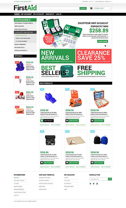 Magento Themes - GoWebBaby.Com