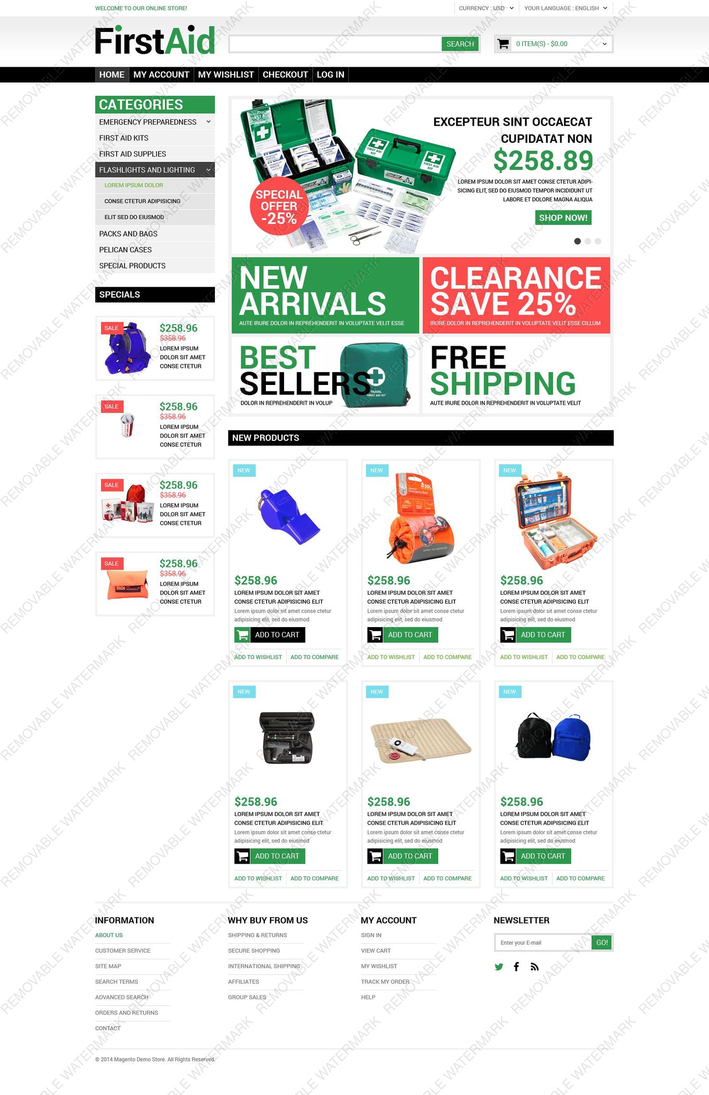 Magento Themes - GoWebBaby.Com