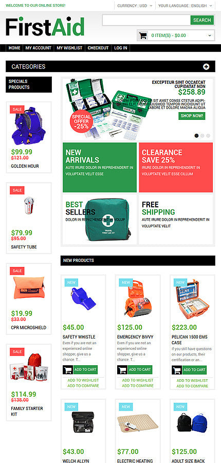Magento Themes - GoWebBaby.Com