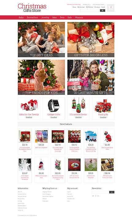 Magento Themes - GoWebBaby.Com