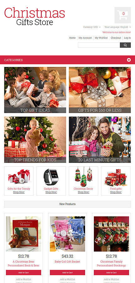 Magento Themes - GoWebBaby.Com