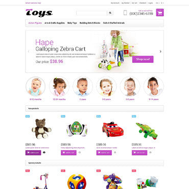 Magento Themes - GoWebBaby.Com