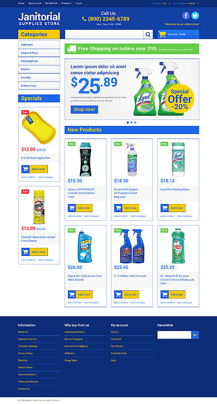 Magento Themes - GoWebBaby.Com