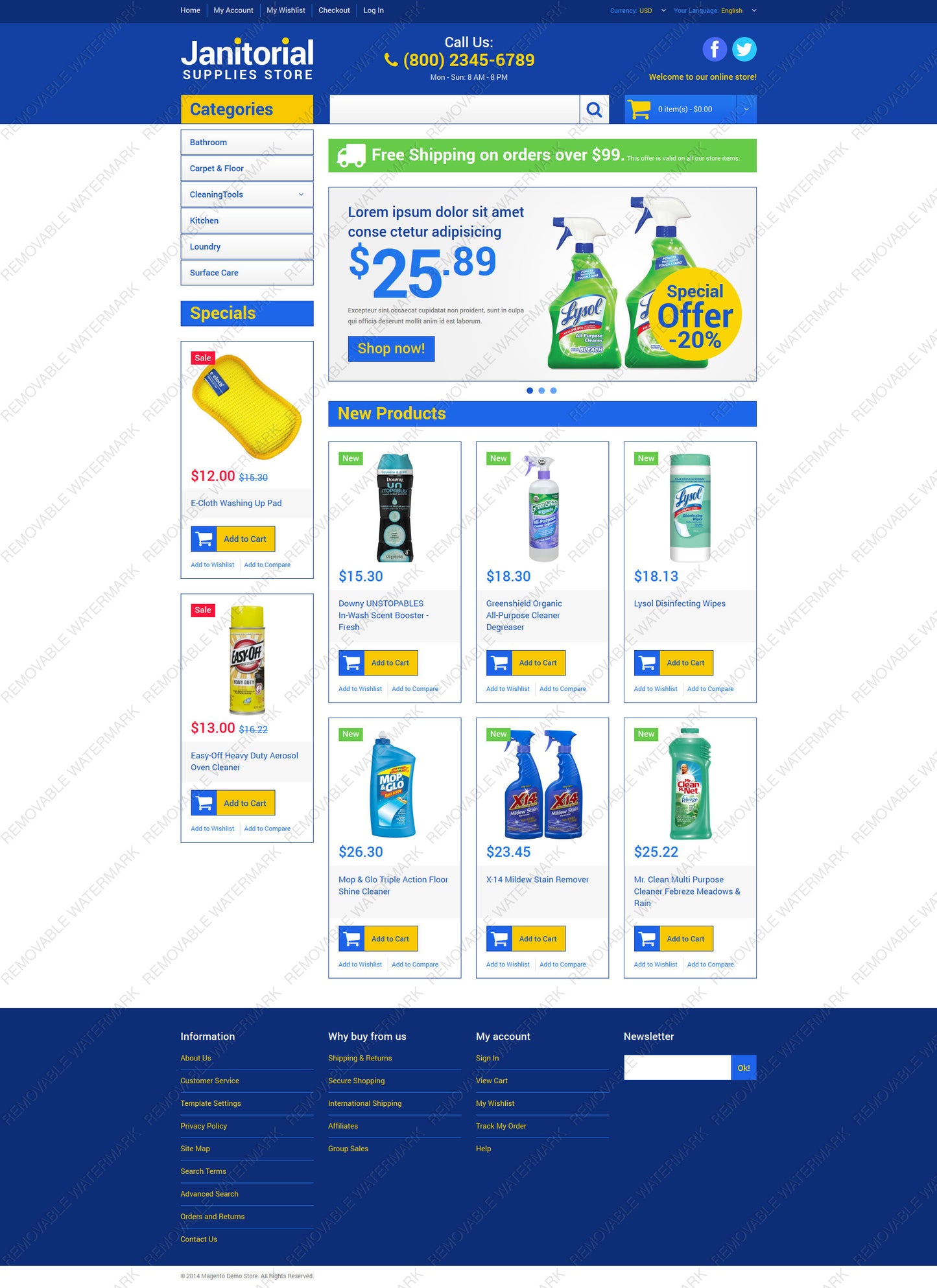 Magento Themes - GoWebBaby.Com