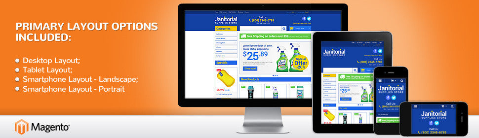 Magento Themes - GoWebBaby.Com
