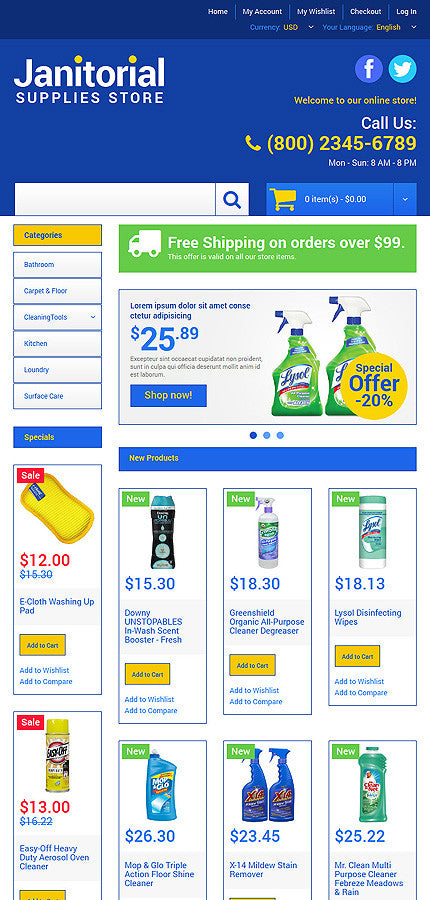 Magento Themes - GoWebBaby.Com