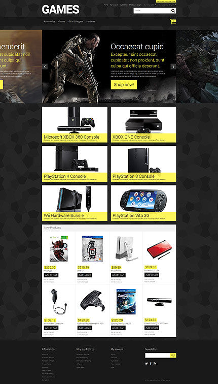 Magento Themes - GoWebBaby.Com