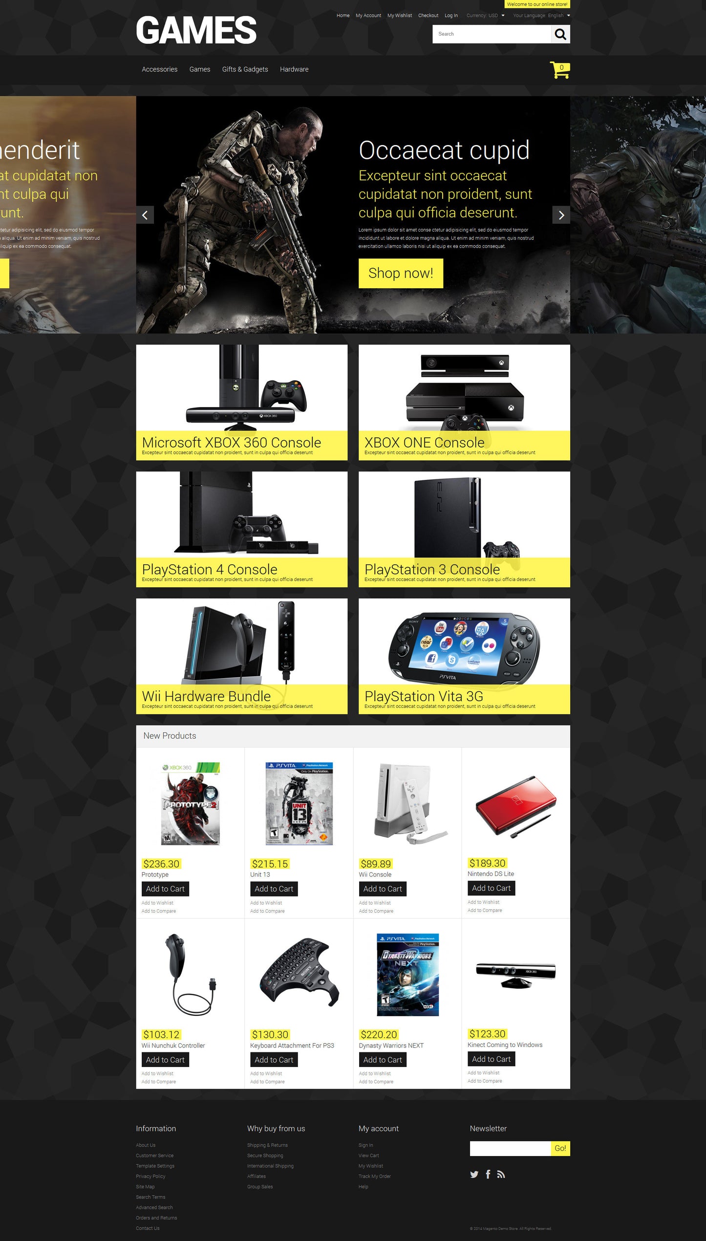 Magento Themes - GoWebBaby.Com