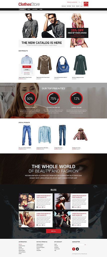 Magento Themes - GoWebBaby.Com